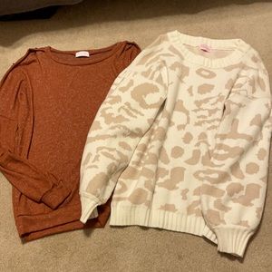 Pink Lilly Sweaters
